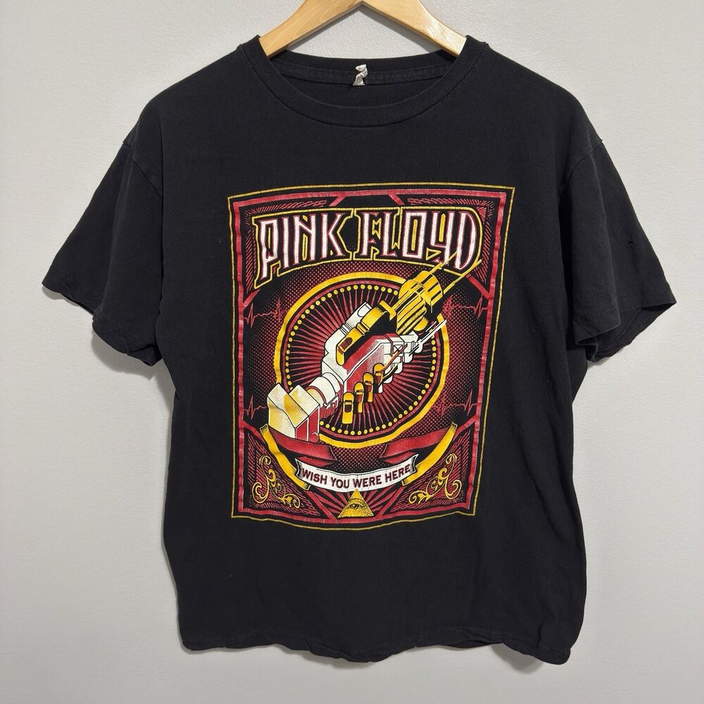 Vintage Pink Floyd Tshirt Size Large Y2K Wish You Were Here Band Rock Music